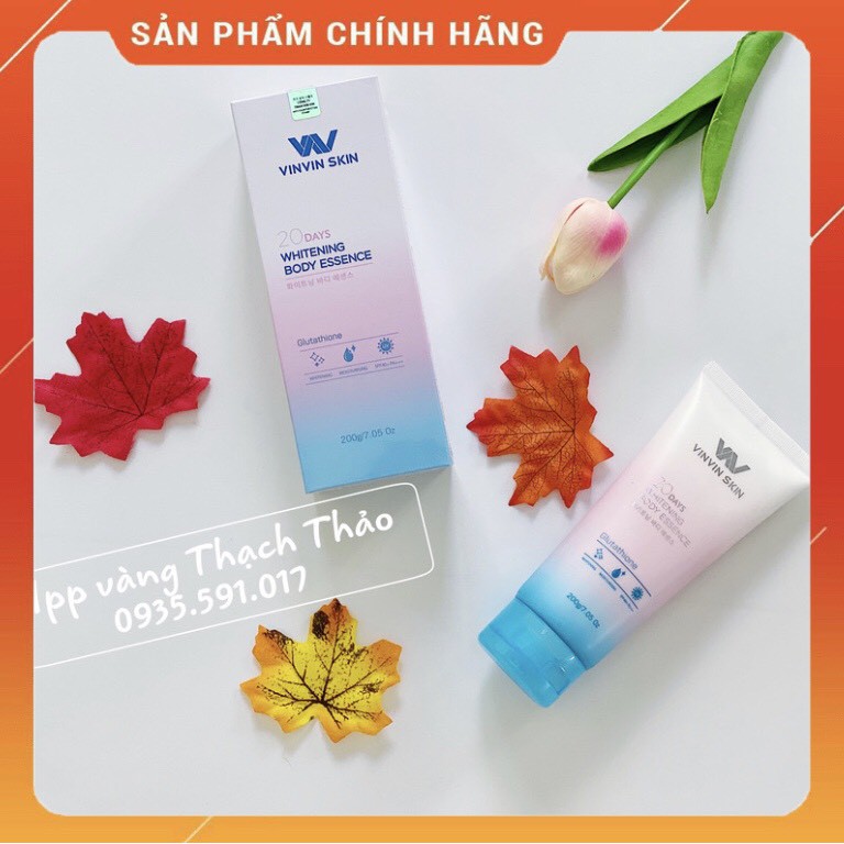 [CHÍNH HÃNG] Kem dưỡng trắng toàn thân Vinvin Skin ( Whitening Body Essence) | BigBuy360 - bigbuy360.vn