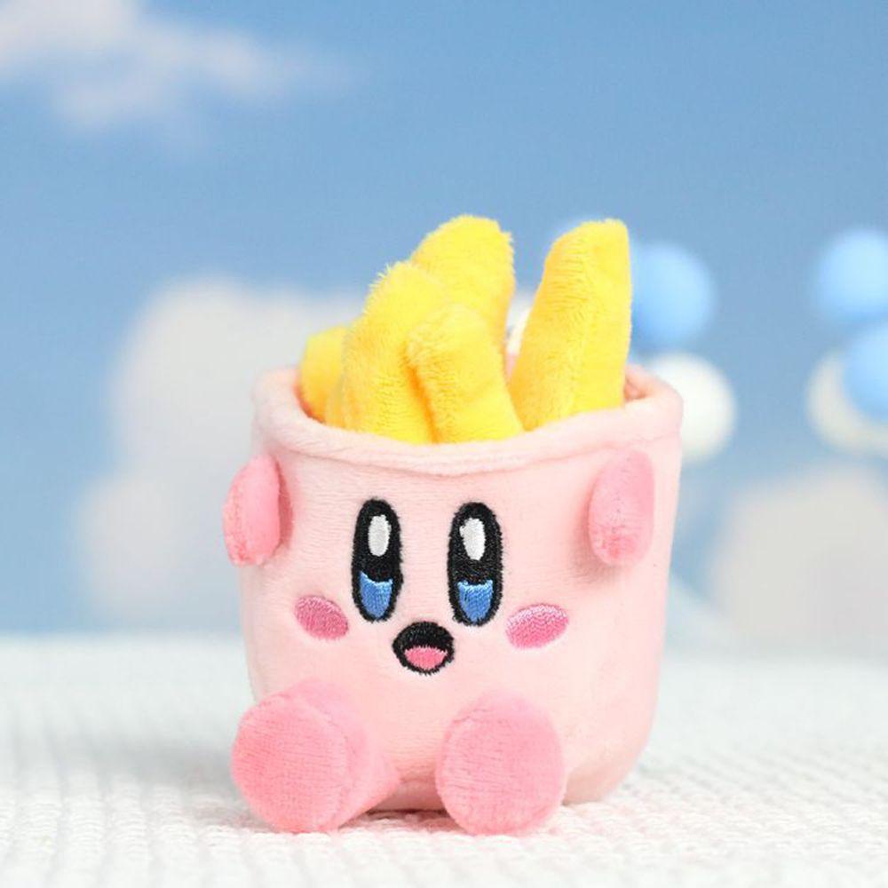 LANFY Móc Khóa Hình Ngôi Sao Kirby Kirby Nhồi Bông Dễ Thương