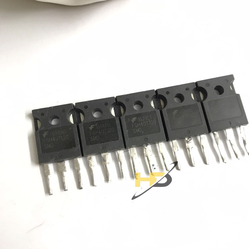 Linh Kiện IGBT FGH40T120 40T120 40A 1200V Bóc Máy, Transistor TO-3P