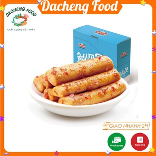 Thanh cá cay ăn liền Tứ Xuyên 1 gói 18gr đồ ăn vặt Sài Gòn vừa ngon vừa rẻ | Dacheng Food