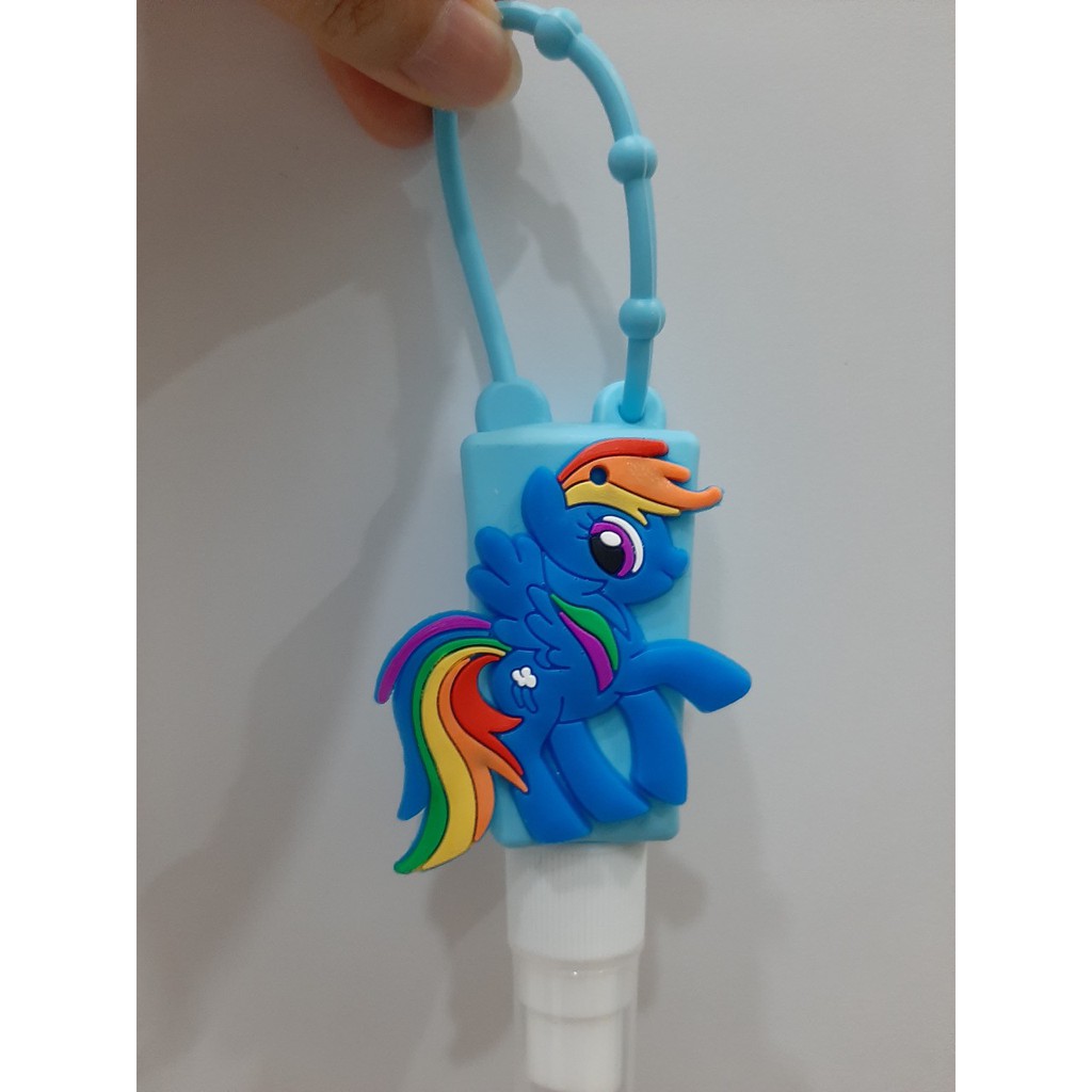 Chai Phun Sương 30ml Kèm Vỏ Treo Silicon Hoạt Hình Cute Đựng Nước Rửa Tay