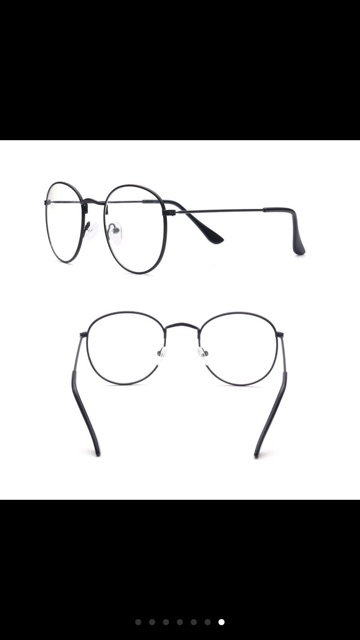 Kính vintage mảnh kính teen gọng kim loại | BigBuy360 - bigbuy360.vn