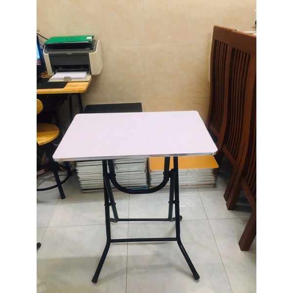 Bàn gấp chân cao 70cm gấp gọn , đa năng kích thước mặt 50/70, 40/60 cm