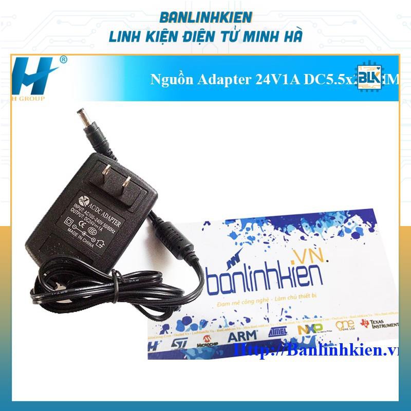 Nguồn Adapter 3V, 5V, 9V, 12V, 24V DC5.5x2.1 Loại Sịn