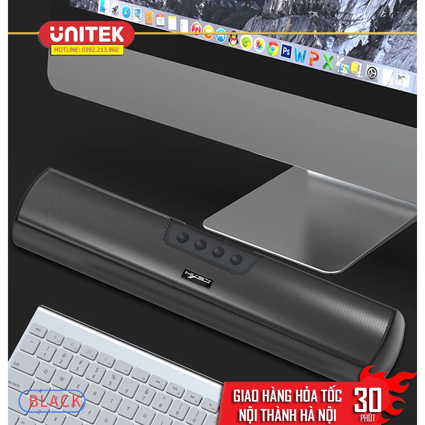 Loa Soundbar Vi Tính Không Dây Bluetooth 5.0 20W HXSJ Q3