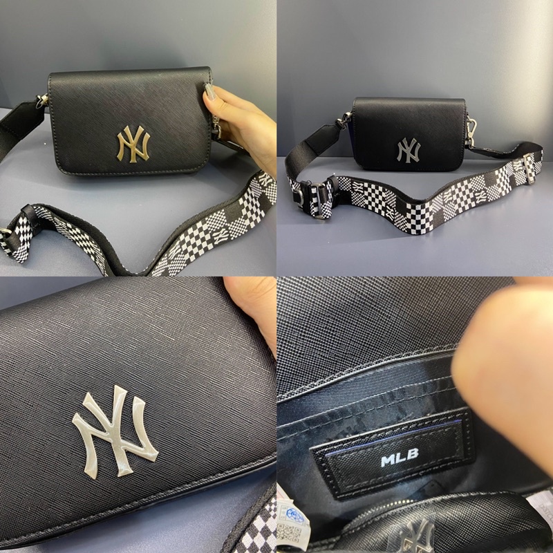 [Tặng Túi Giấy] Túi Đeo Chéo Da M L B Hoạ Tiết 2022 TQXK