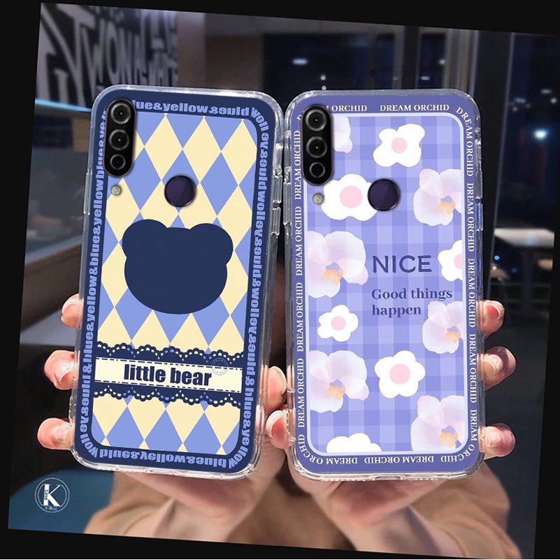 Ốp lưng Vsmart Joy 1 / Joy 1 Plus / Joy1+ / Joy 2 Plus / Joy2+ / Joy 3 trái tim bền hình gấu cute cá tính thể thao đẹp