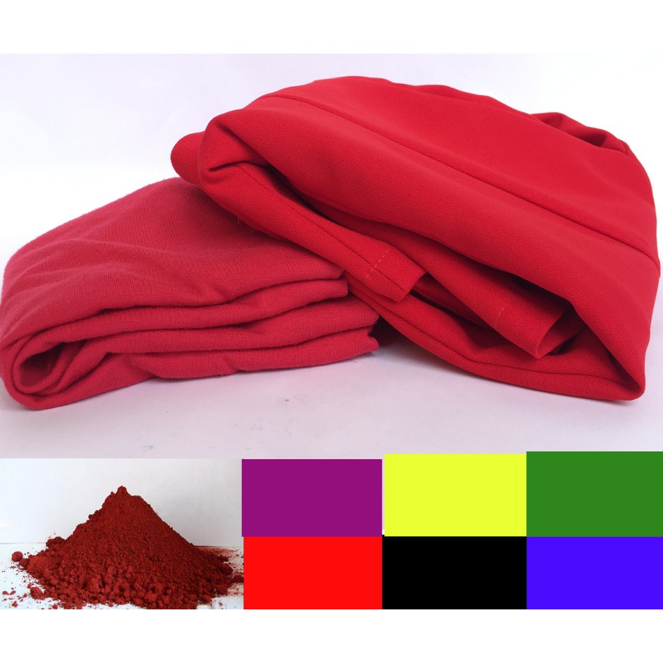 Màu NHUỘM Quần áo màu Đỏ Tươi (gói tiêu chuẩn)
