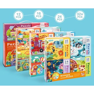 Ghép xếp hình 4 chủ đề