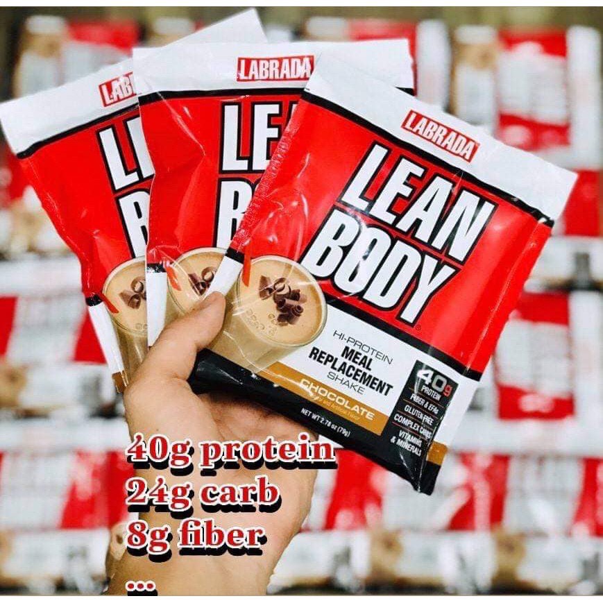Bữa Ăn Thông Minh - Lean Body Gói 1 Lần Dùng  - Bữa ăn thay thế dinh dưỡng