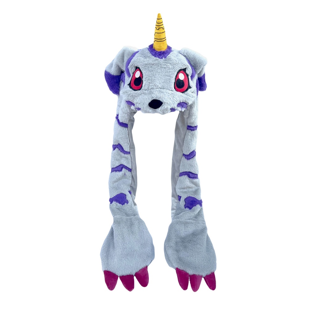Khăn Choàng Cổ Bằng Vải Lông Có Thể Di Chuyển Tai Digimon Phong Cách Mới Chất Lượng Cao Mùa Đông Cho Nam Và Nữ