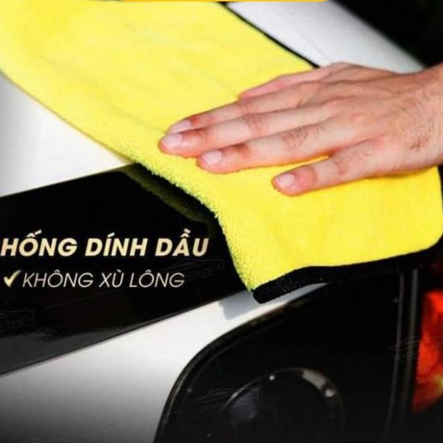 Khăn 3M Microfiber Lau Xe Chuyên Dụng - Độ Thấm Hút Cực Cao - Không Đổ Lông