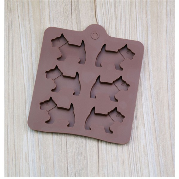 Khuôn Silicone động vật Vĩ Chó Cún Các Kiểu