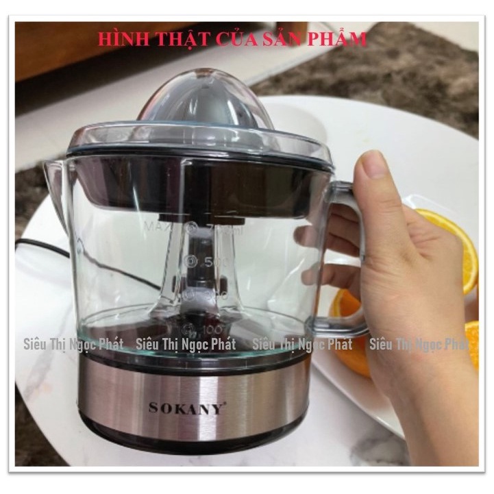 [CHÍNH HÃNG] Máy vắt cam, máy ép cam SOKANY JE-623D 700ml