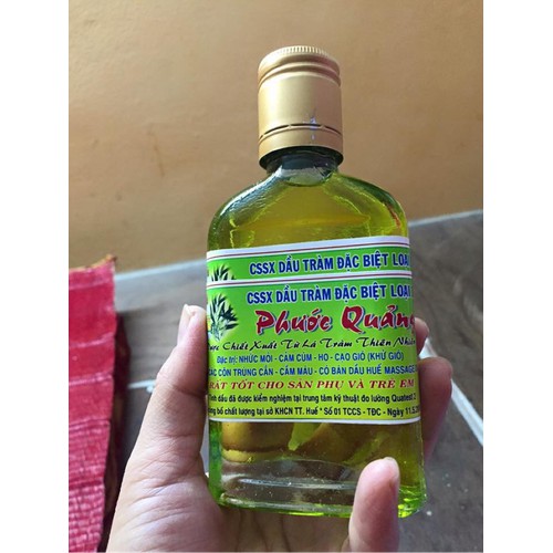 Tinh dầu tràm Phước Quảng loại 1 cực xịn nguyên chất 100ml GT002