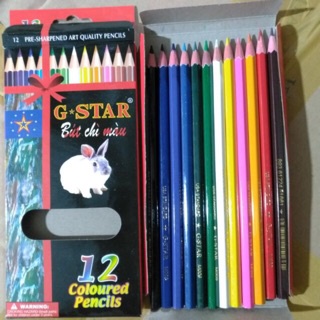 Bút chì màu G-Star 12 màu