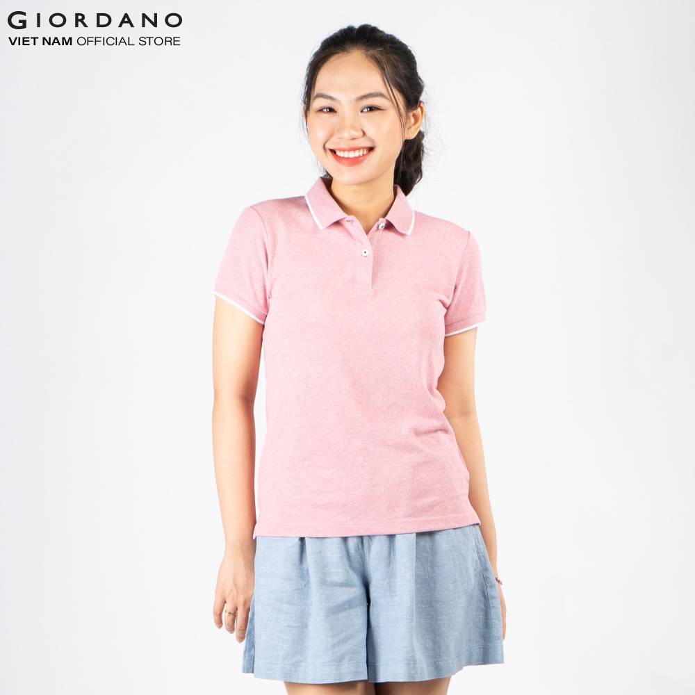 ÁO Thun Polo Nữ Giordano 05318028