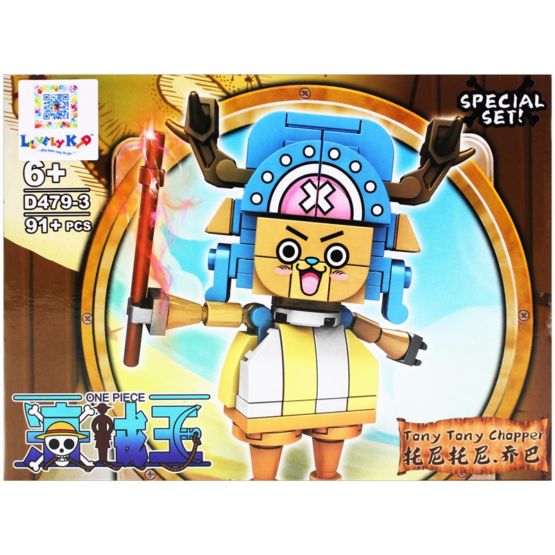 Đồ Chơi Lắp Ráp Mô Hình Nhân Vật One Piece - Doll D479-3 - Chopper