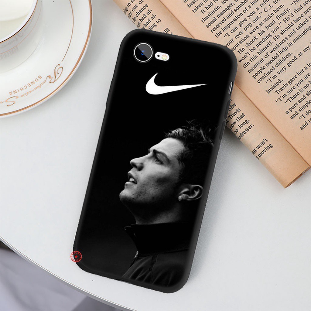 Ốp Điện Thoại Họa Tiết Cristiano Ronaldo CR7 27Fv Cho iPhone XS Max XR 10 X 5 5s 6 6s 7 8 Plus