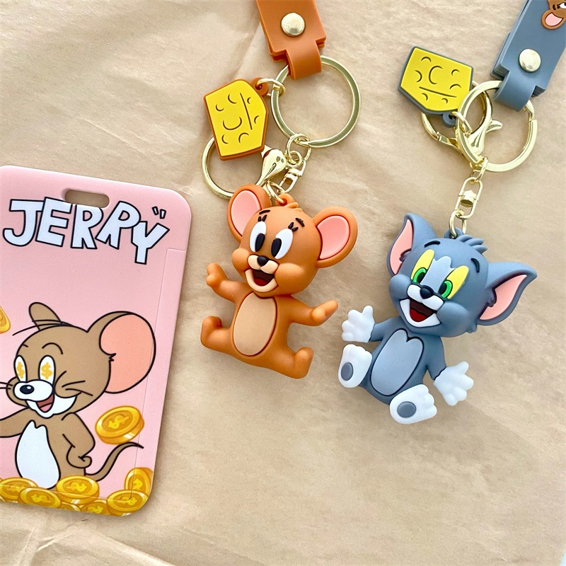 Set 4 Móc Chìa Khóa Nhiều Mẫu Hoạt Hình Bán Buôn Sỉ