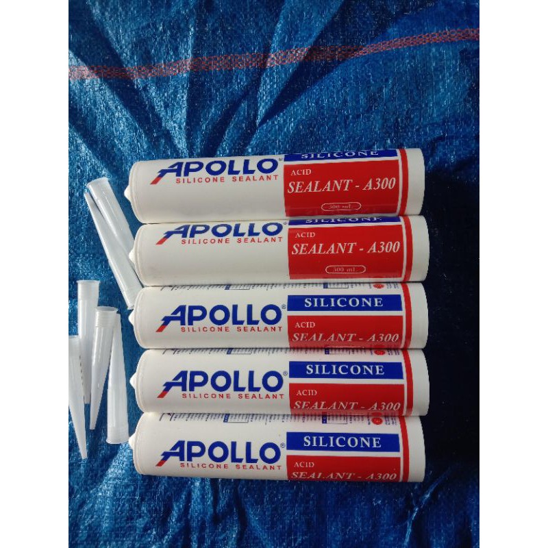 Keo Apollo silicone Sealant -A300 (trong. đục.đen)