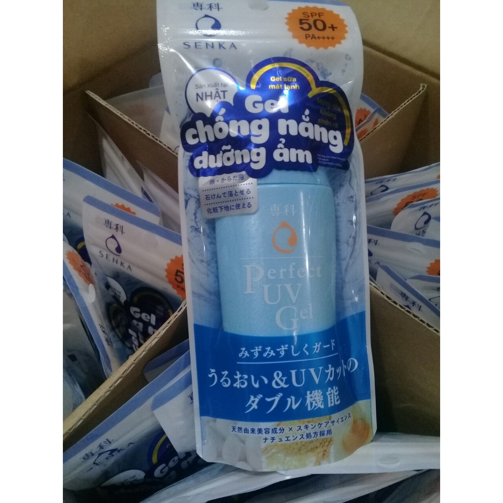 Chống nắng Senka Perfect UV gel/milk