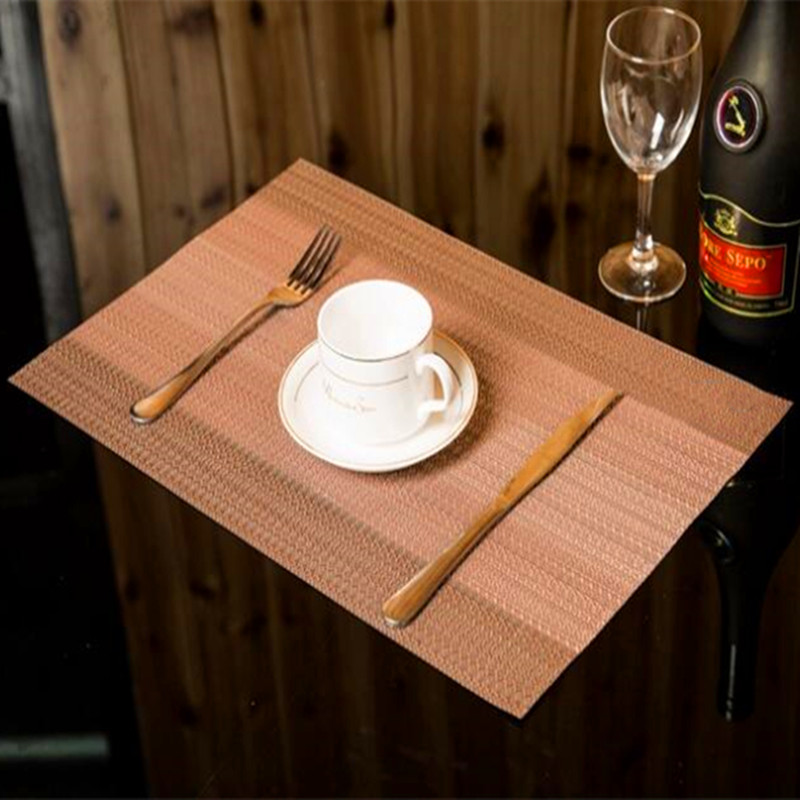 30*180cm / 45*30cm Heat Insulation Wear-resistant Decorative Table Mat Thickened Extended Western Food Placemat Household Table Runner