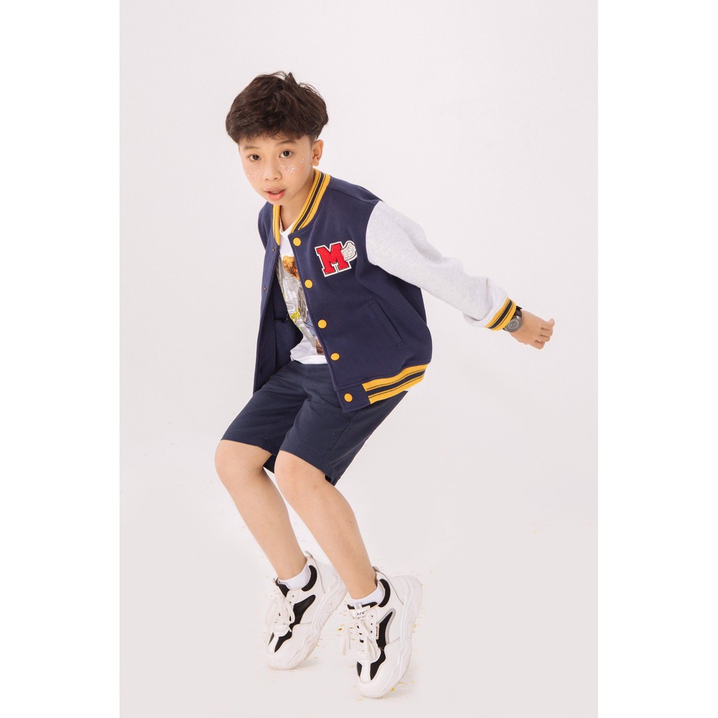 Áo Khoác Bé Trai M.D.K Baseball Bomber Jacket M.D.K - năng động, thời trang