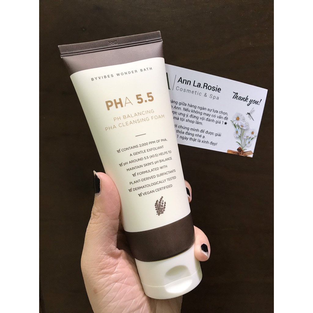 SỮA RỬA MẶT CÂN BẰNG DA PHA 5.5 pH Blancing PHA Cleansing Foam 150ml