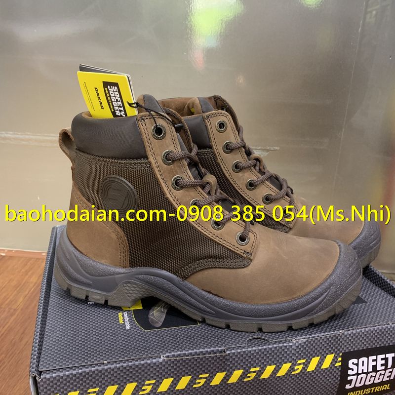 Giày bảo hộ lao động nam Jogger Dakar S3 chống đinh, chống trơn trượt