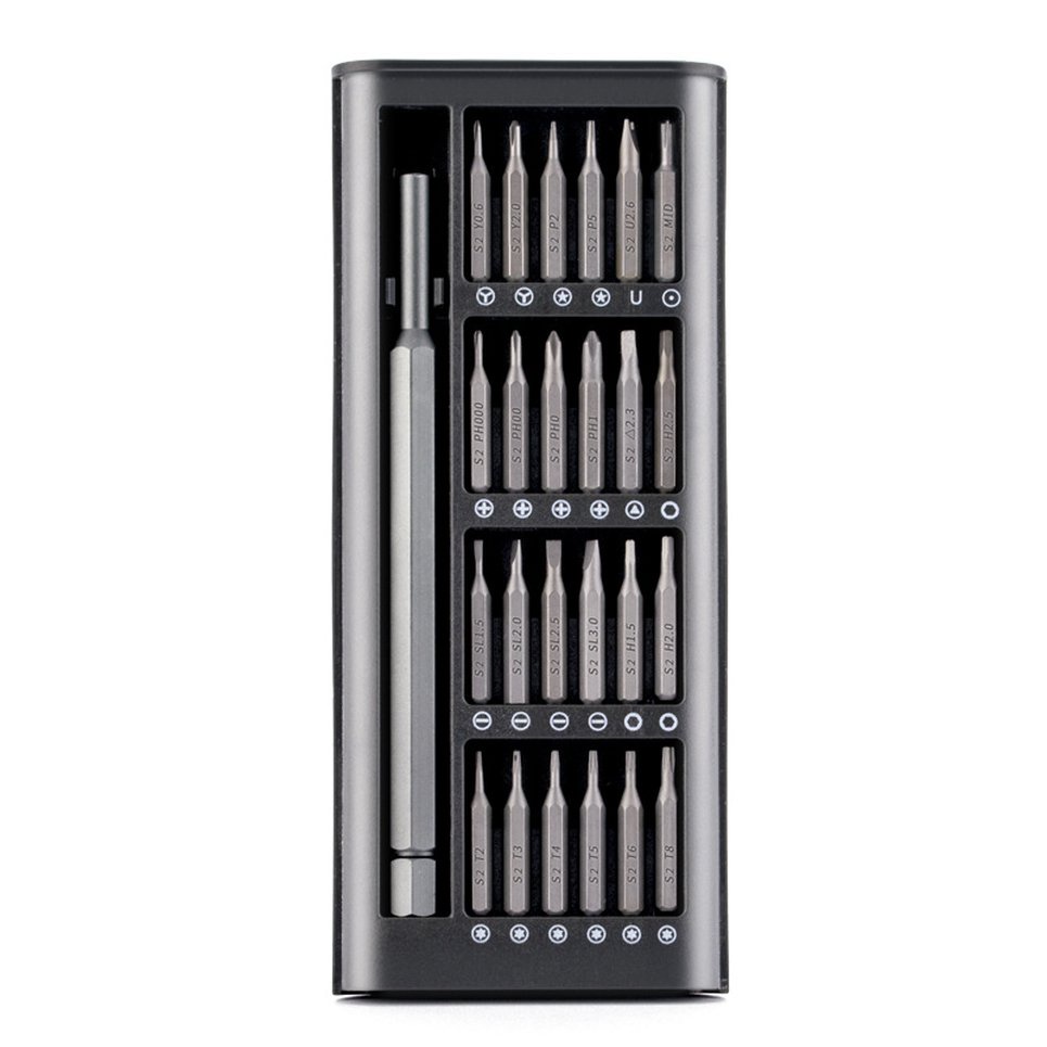 25 Pcs Screwdriver Kit Precision Magnetic Bits DIY Dismountable Screw Driver
