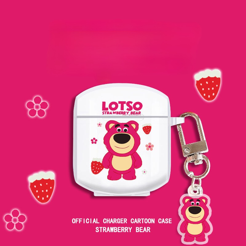Vỏ Bảo Vệ Hộp Sạc Tai Nghe Edifier Lollipods Plus Mềm Họa Tiết Gấu Và Ngôi Sao Kirby Dễ Thương