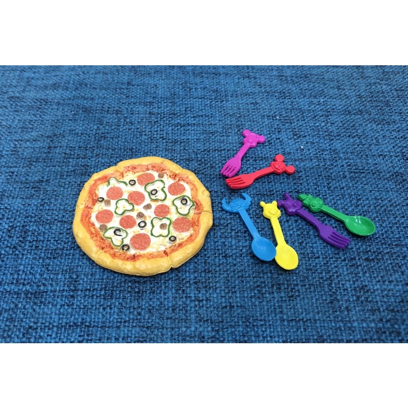 Re-ment rement mô hình pizza