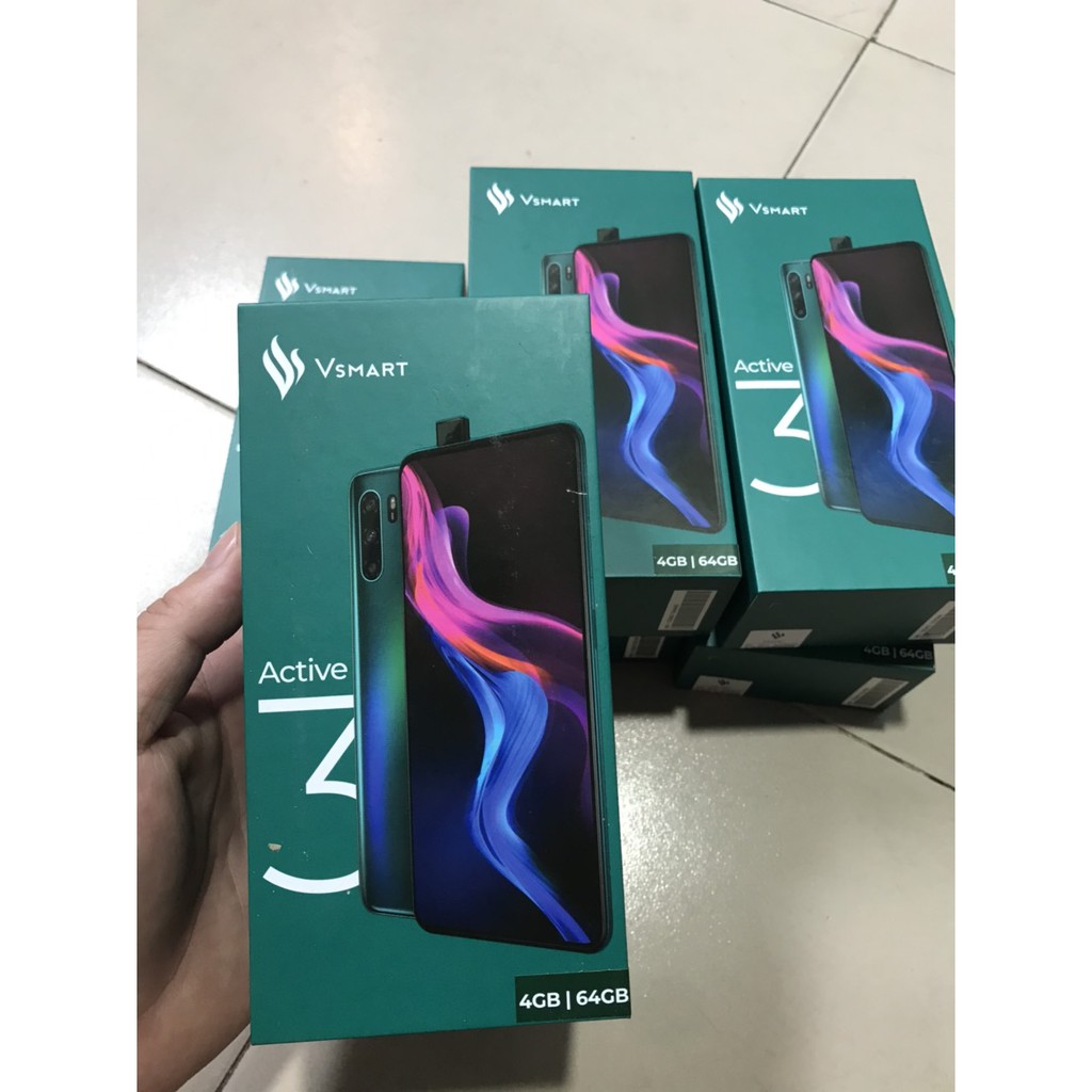 Điện Thoại Vsmart Active 3 Ram 4GB Rom 64GB hàng chính hãng full box | BigBuy360 - bigbuy360.vn