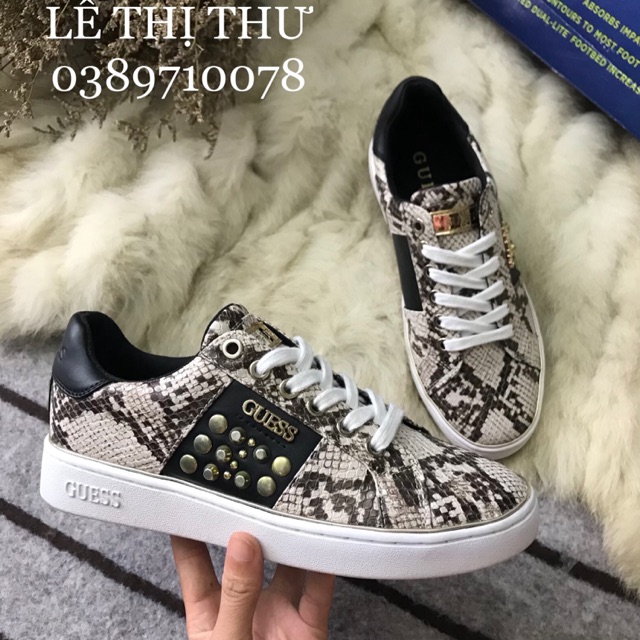 Giày GUESS SNEAKERS BRANDIA PYTHON-PRINT Chính Hãng
