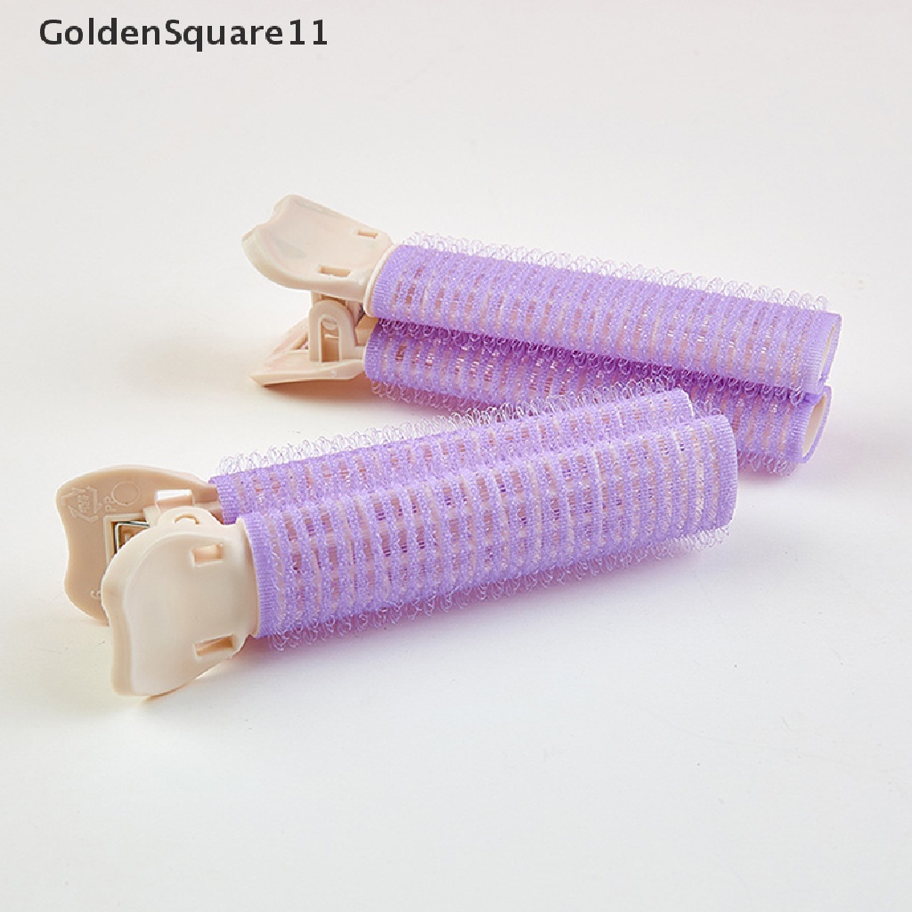 Set 2 Kẹp Tóc Mái Làm Xoăn / Cố Định Tóc Mái Tiện Lợi Goldsquare11