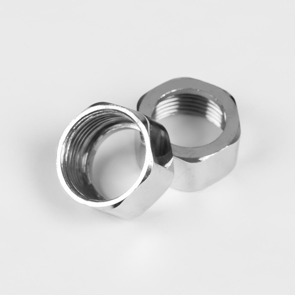 [Loại dày] Chân vòi lavabo lạnh bằng đồng, ốc bắt chân sen chậu vòi bồn rửa đơn, đôi thay thế