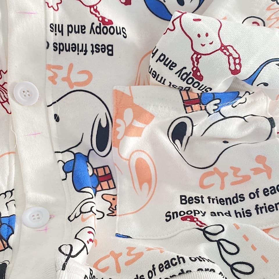 Áo Khoác Cardigan Snoopy Unisex