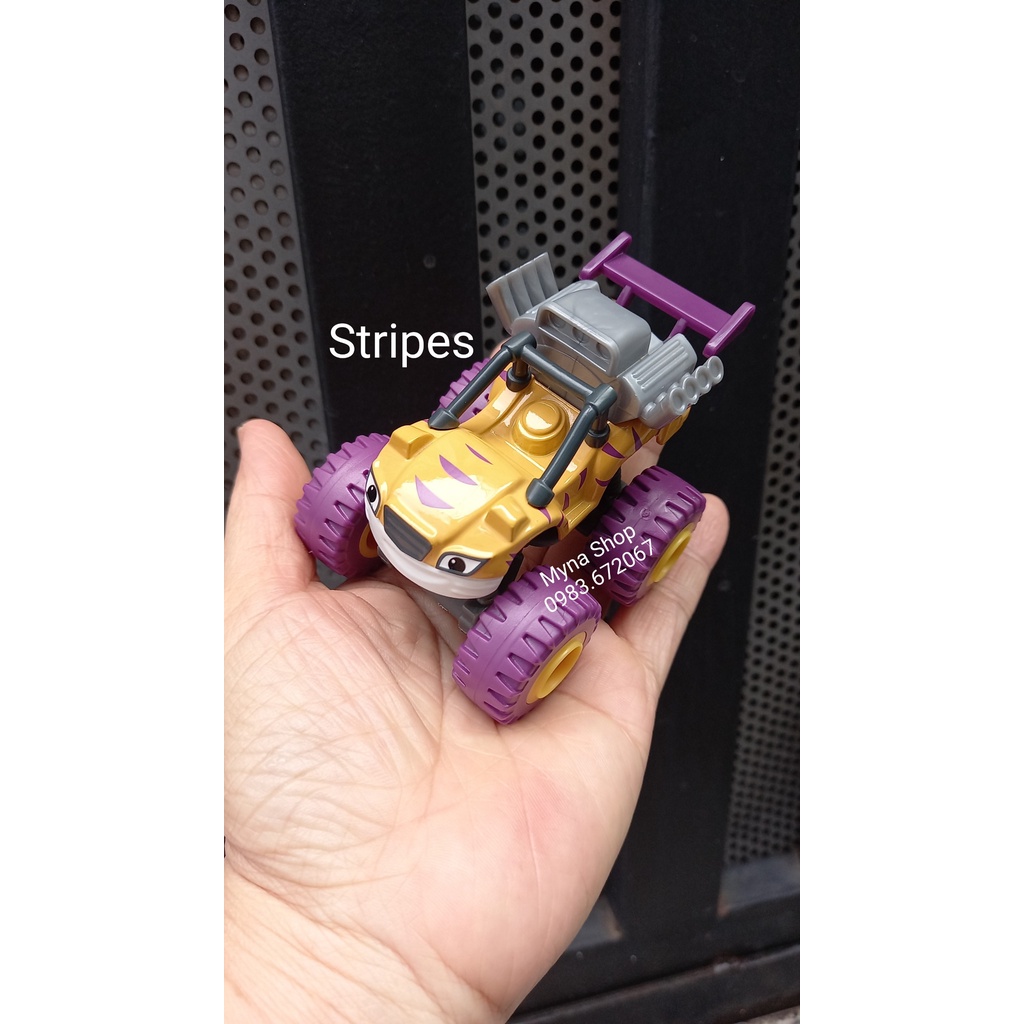 Xe địa hình không hộp: Blaze and The Monster Machines  hãng Fisher-price