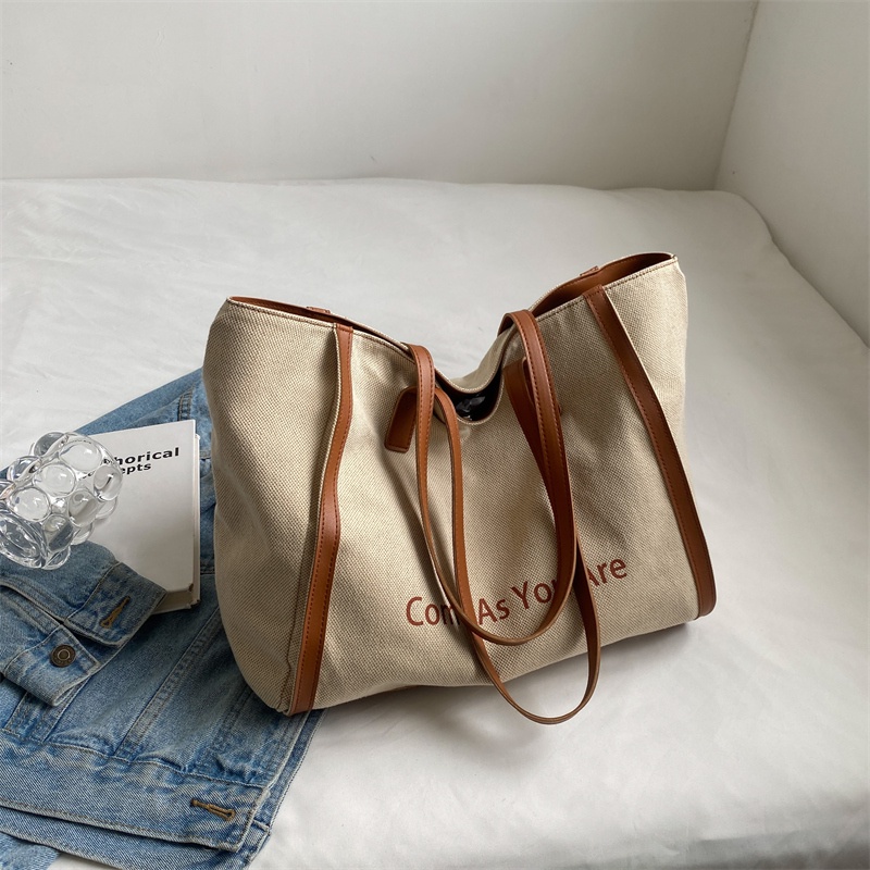 Túi Tote Vải Bố Dung Tích Lớn Thời Trang