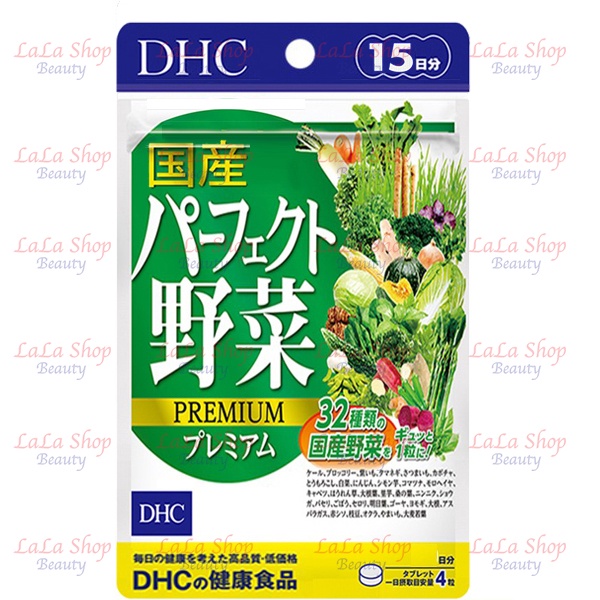 Viên Uống Rau Củ DHC Perfect Vegetable Premium Nhật Bản