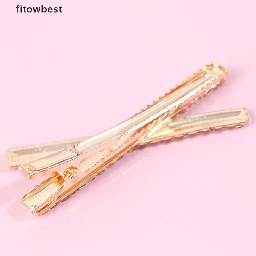 Set 5 kẹp tóc GJCUTE đính đá thời trang cho nữ