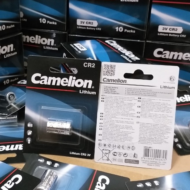 Pin CR2 Camelion panasonic Lithium 3V Vỉ 1 Viên dùng cho máy đo máy chơi golf máy công nghiệp remote