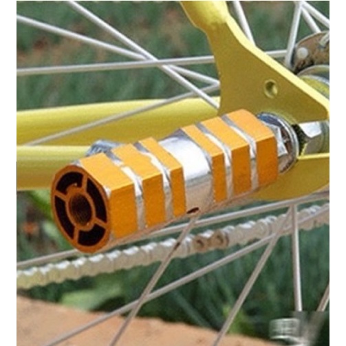 Để chân sau xe đạp chất liệu hợp kim nhôm cứng cáp