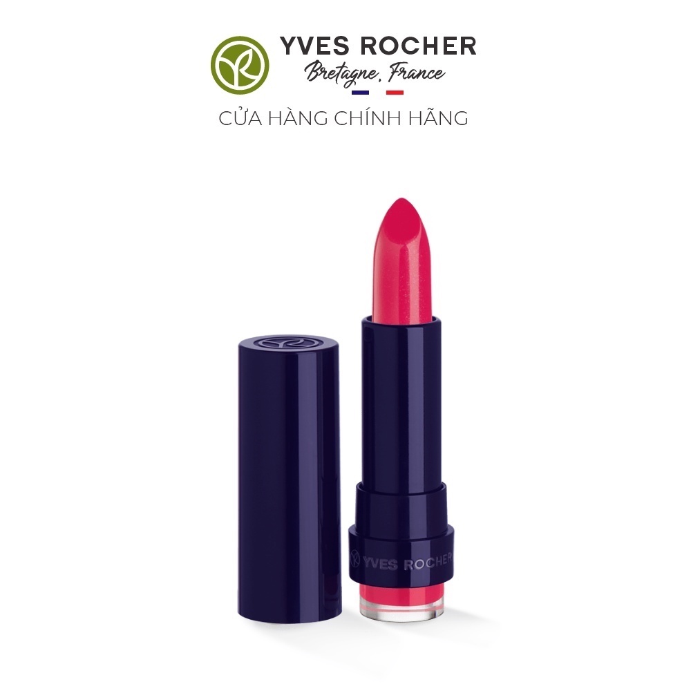 Son Môi Yves Rocher Rouge Vertige Brilliant Shine Lipstick 12 Pink Cocktail - 3,5g