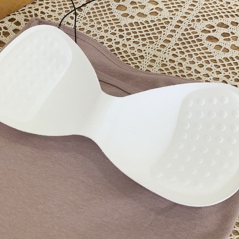 Áo bra nữ 2 dây dáng lửng, Áo ngực mút mỏng, bra chất cotton mềm mịn SAVILL B259