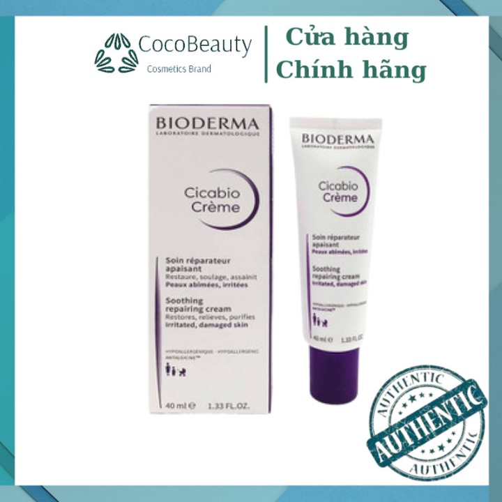 Kem Phục Hồi Da BIODERMA Cicabio Cream 40ml