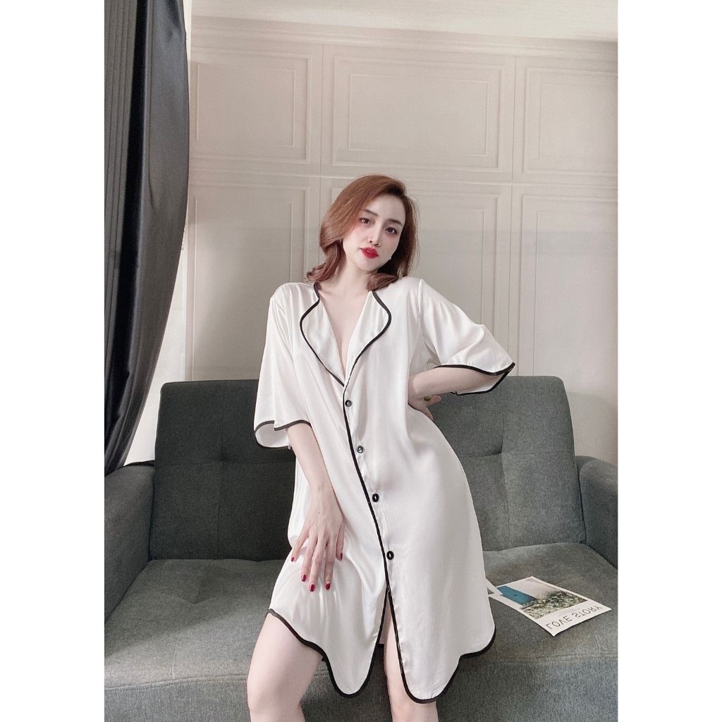Váy ngủ sexy ❣️FREE SHIP❣️ Đầm ngủ sexy lụa Latin Chất Siêu Mát Dáng Siêu Xinh