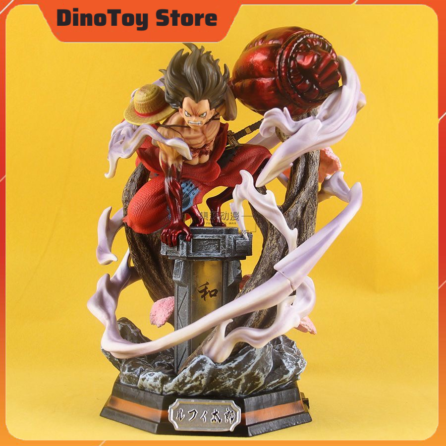 Mô hình luffy snakeman gear 4 có đen led - one piece
