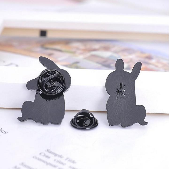 Huy hiệu thỏ Ma đạo tổ sư Trần Tình Lệnh Vương Nhất Bác Tiêu Chiến dễ thương Lam Vong Cơ Ngụy Vô Tien pin cài áo